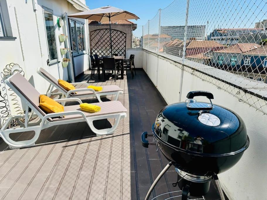 Renovado Com Ac, 2 Wc Completos, Terraco E Garagem Leilighet Porto Eksteriør bilde